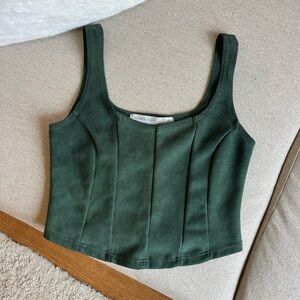 ALTAR’D STATE - Dark Green Corset Style